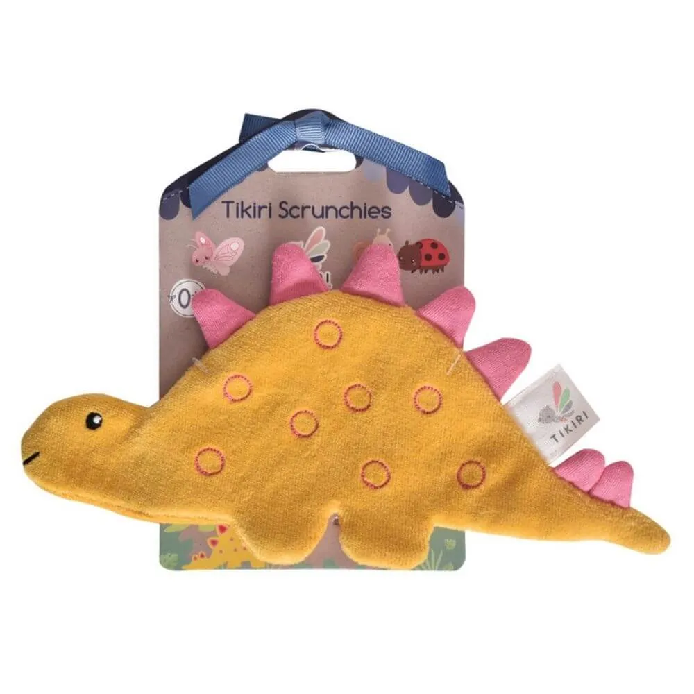 Tikiri Stegosaurus Scrunchie Toy