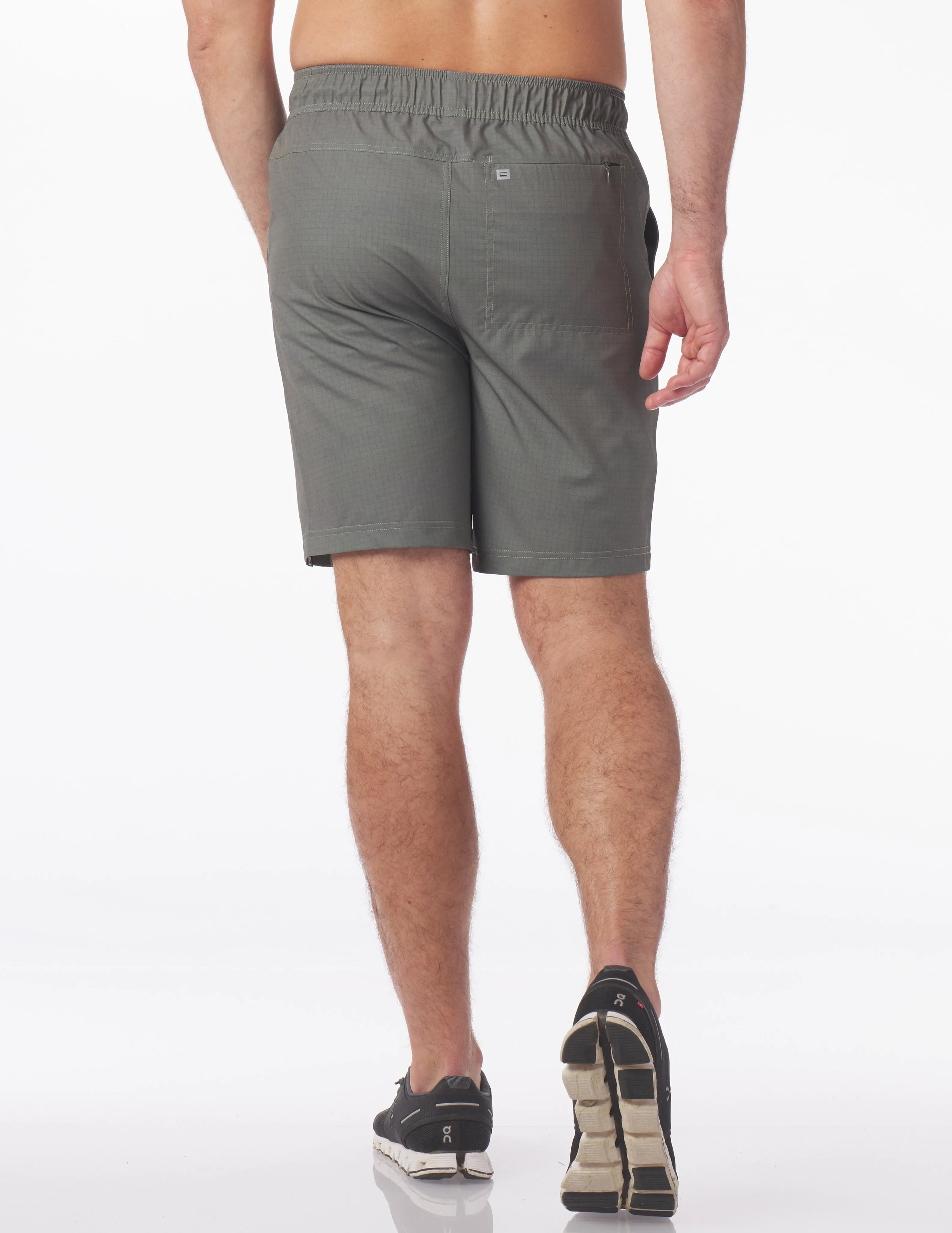 Versatility Short 7.5": Moss Grid