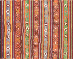 Vintage Turkish Kilim - 6'4" x 7'8"