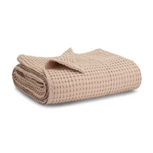 Waffle Blanket | Blush
