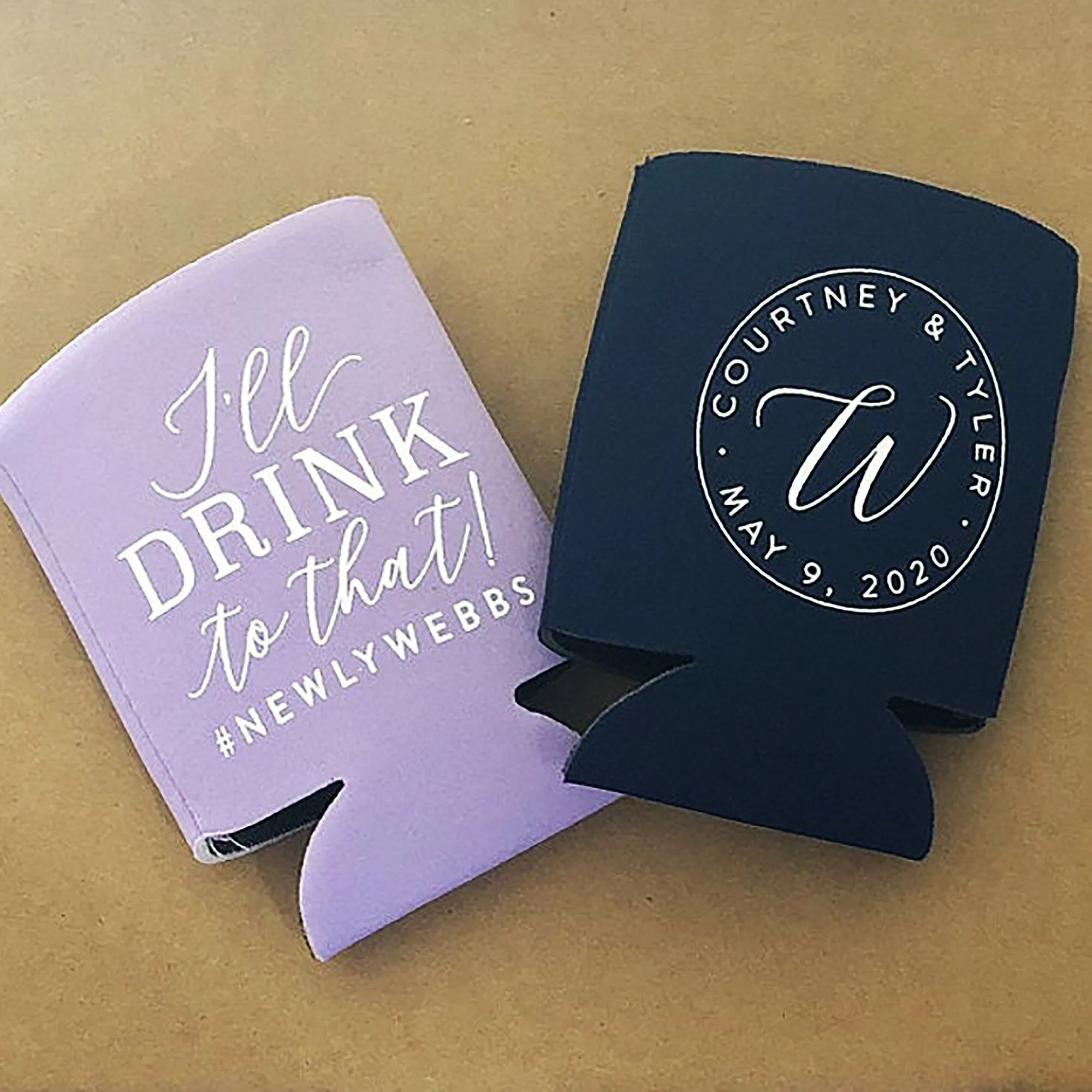 Wedding Can Cooler #127R - I'll Drink To That