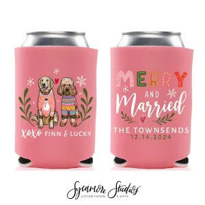 Wedding Can Cooler #32FR - Full Color