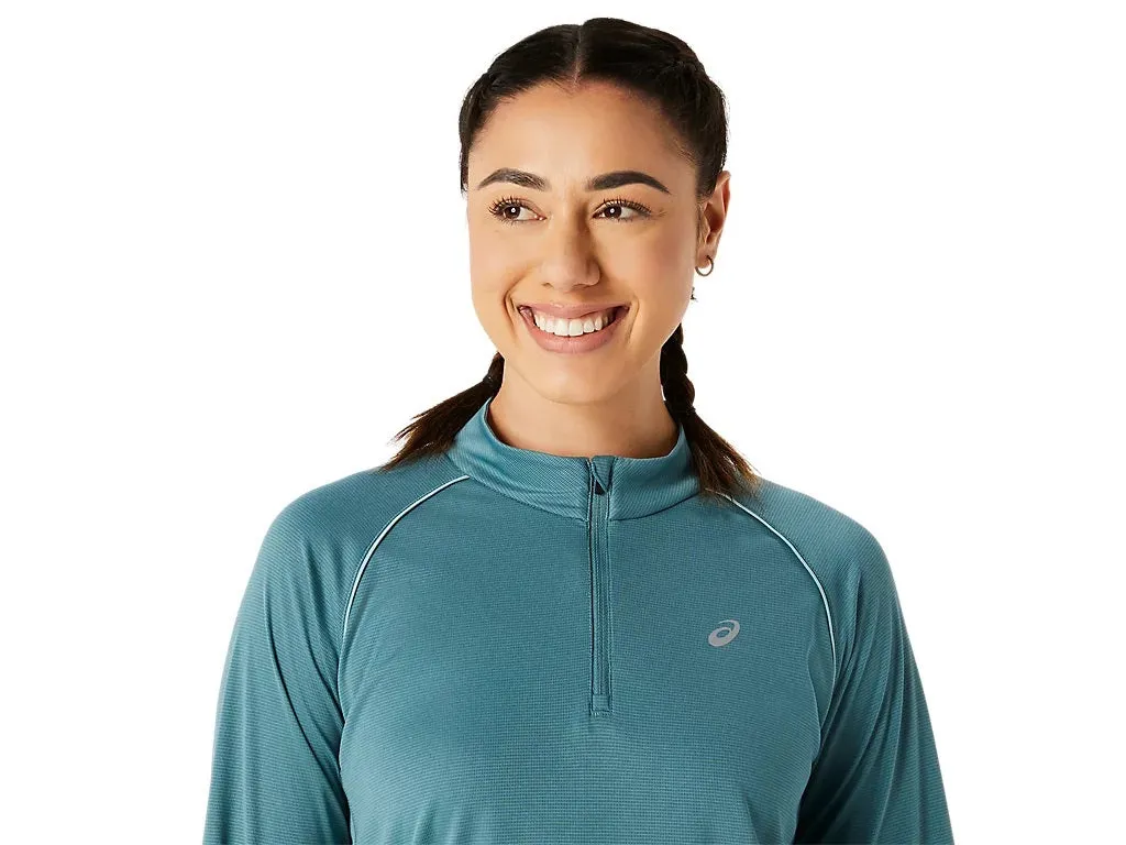 Women's Asics Icon Top LS 1/2 Zip (2)
