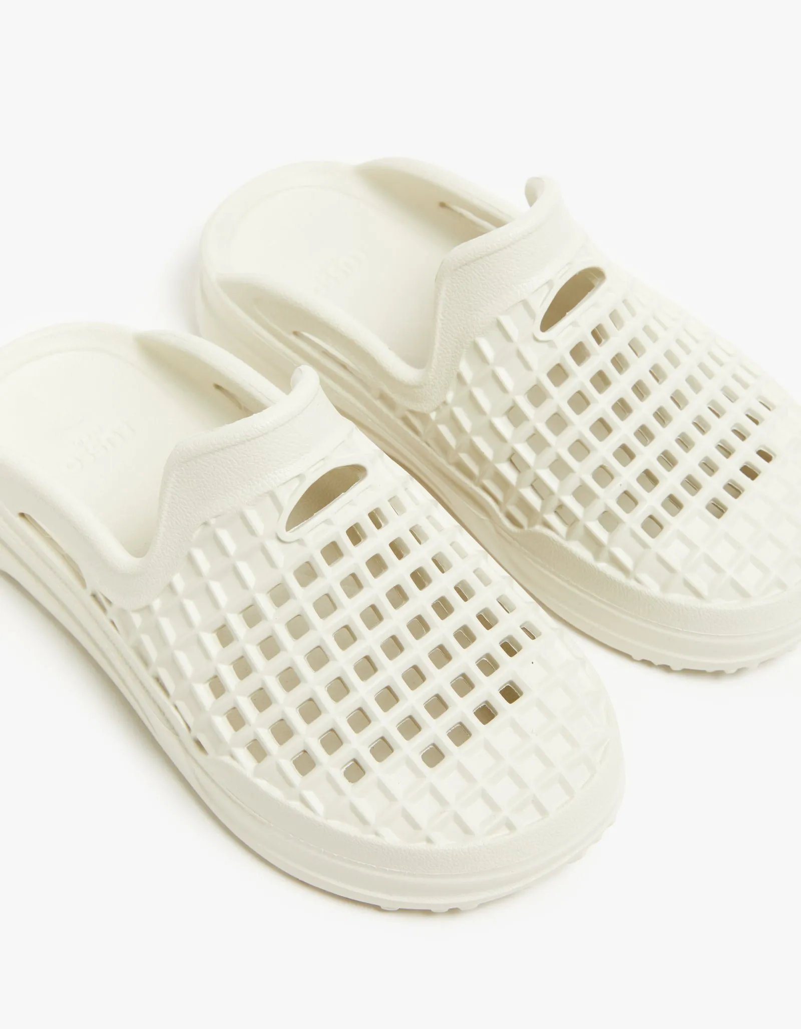 Womens Scenario Slide - Bone White