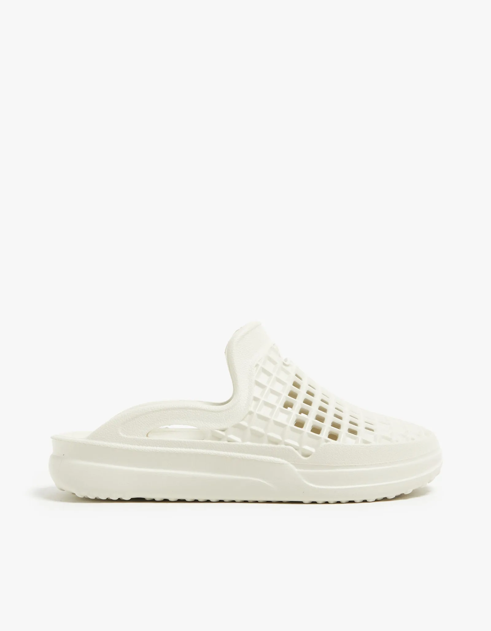 Womens Scenario Slide - Bone White