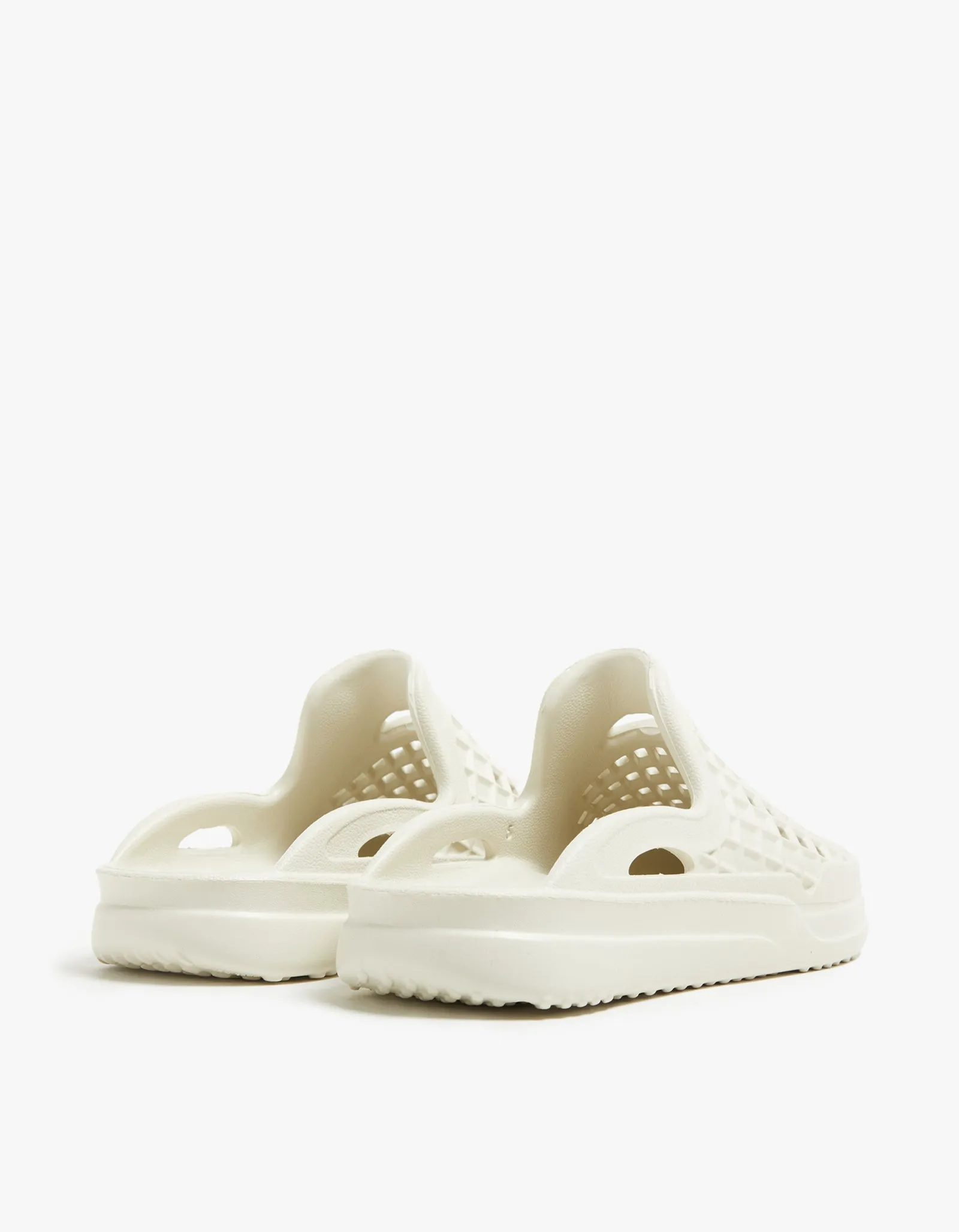 Womens Scenario Slide - Bone White
