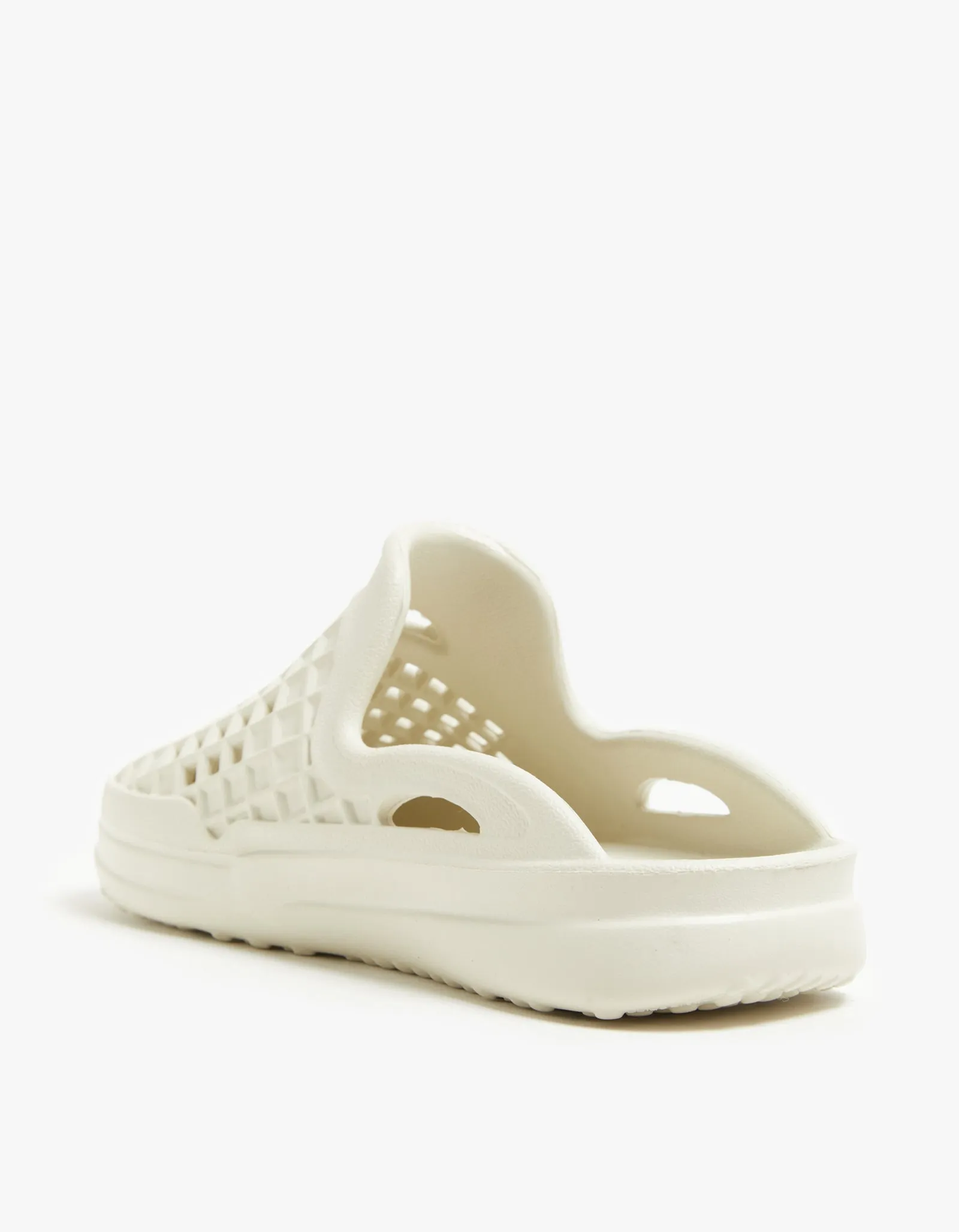 Womens Scenario Slide - Bone White