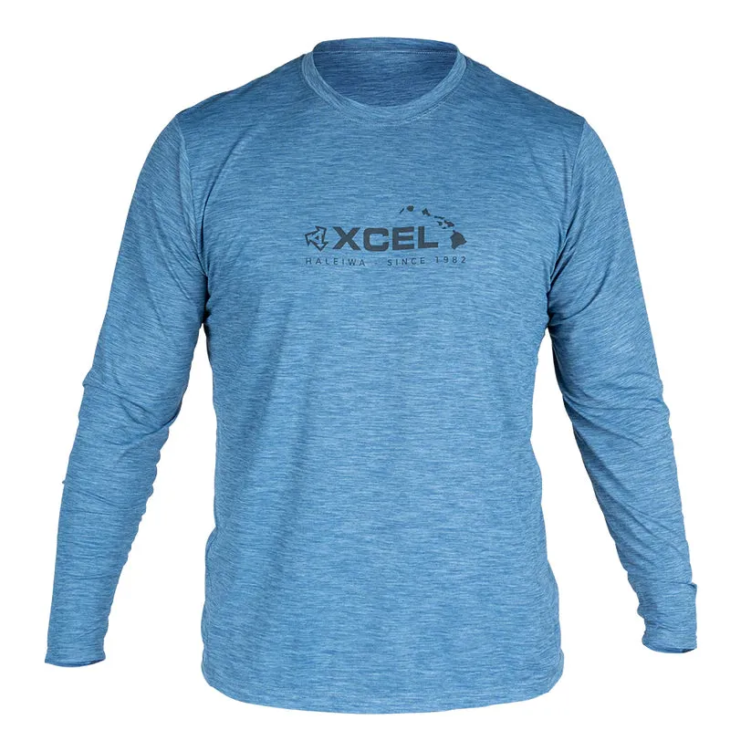 Xcel VentX Haleiwa UV L/S Casade Blue